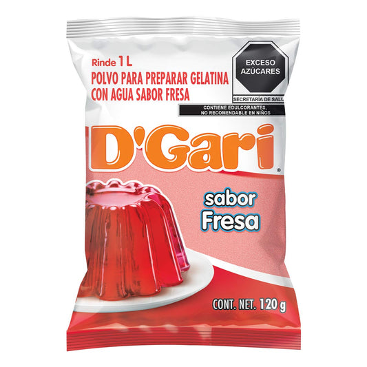 Gelatinas de agua Gari