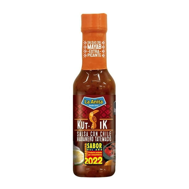 salsa de chile habanero La Anita tatemado kut ik 150ml