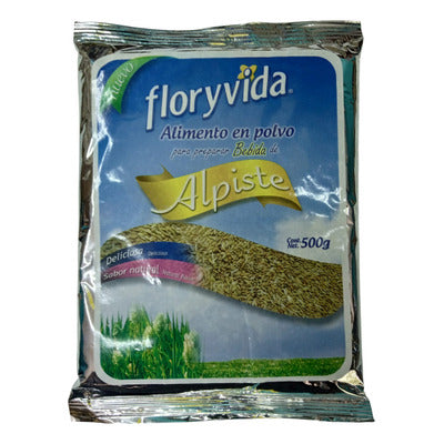 Leche de alpiste en polvo flor y vida