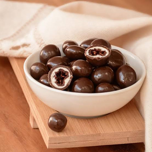Arándanos con chocolate