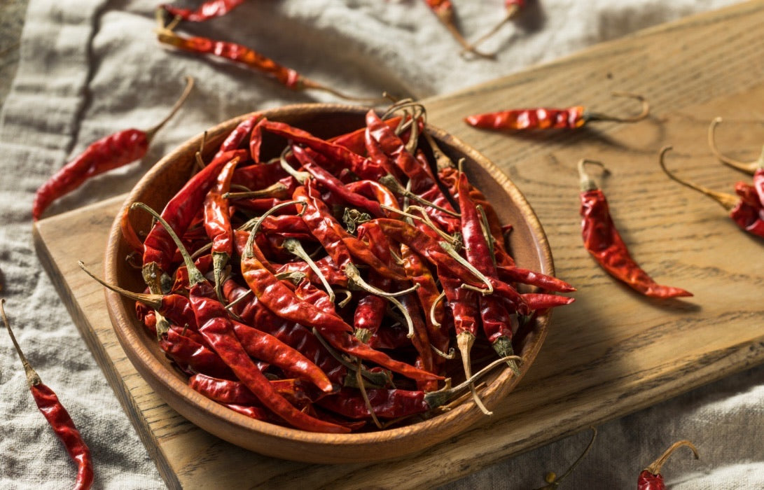 Chile de arbol con pata